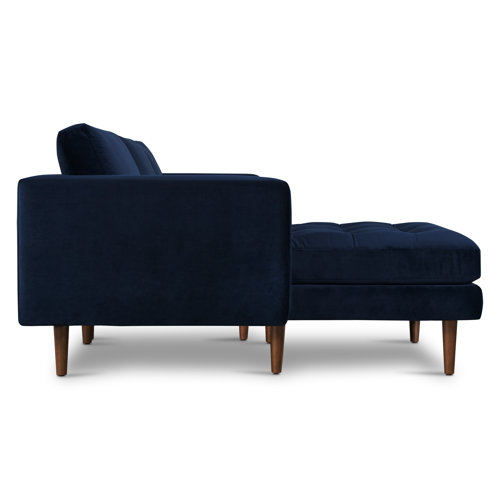 Steelside™ Bismarck Upholstered Sectional & Reviews Wayfair